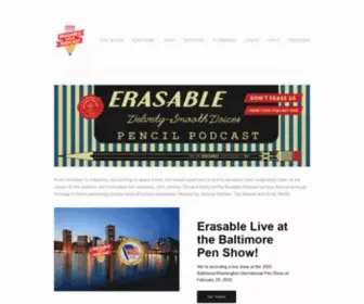 Erasable.us(The Erasable Podcast) Screenshot