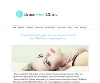 Erasemediclinic.com(Erase MediClinic) Screenshot