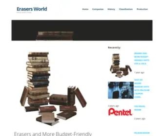 ErasersWorld.com(Erasers World) Screenshot