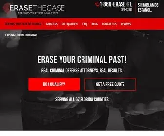 Erasethecase.com(The Expungement Law Firm) Screenshot