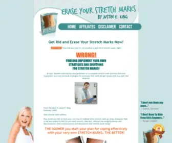 Eraseyourstretchmarks.com(Stretch marks removal) Screenshot