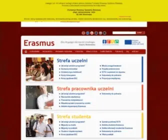 Erasmus.org.pl(ERASMUS PLUS) Screenshot