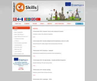 Erasmusc4Skills.eu(NEWS) Screenshot