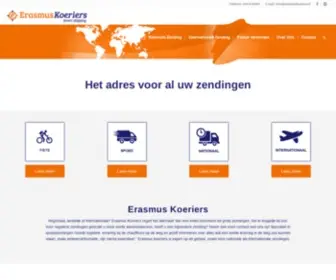 Erasmuskoeriers.nl(Erasmus Koeriers) Screenshot