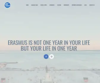 Erasmuslifelisboa.com(Erasmus Life Lisboa) Screenshot
