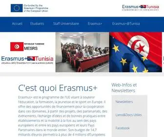 Erasmusplus.tn(Erasmus) Screenshot