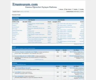 Erasmusum.com(Erasmus Forum) Screenshot