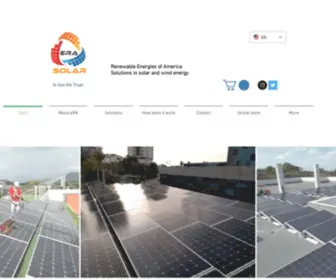 Erasolarwind.com(Erasolarwind energia solar) Screenshot