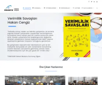 Erasys.com.tr(Kaizen Uygulamaları ve Yalın Üretim Danışmanlık) Screenshot