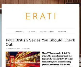 Erati.com(Erati) Screenshot