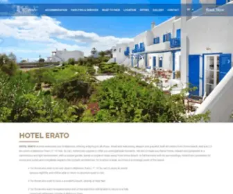 Eratomykonos.com(Erato Club Mykonos) Screenshot