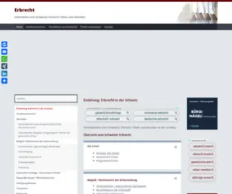 ERB-Recht.ch(Einleitung) Screenshot