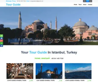 Erbaytravel.com(Istanbul Tour Guide) Screenshot