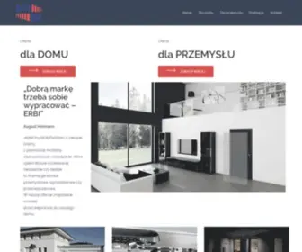 Erbi.pl(ERBI autoryzowany dystrybutor Hormann) Screenshot