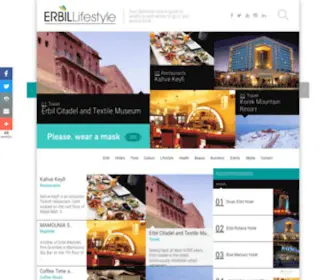 Erbillifestyle.com(Erbil Lifestyle) Screenshot