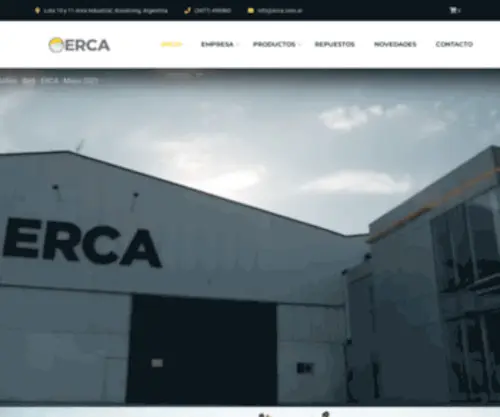 Erca.com.ar(Inicio) Screenshot