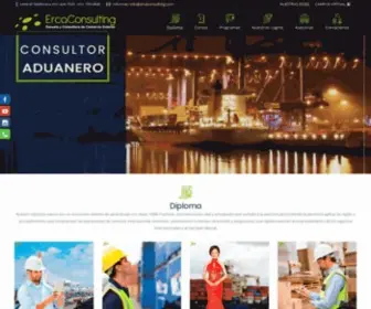 Ercaconsulting.com(Grupo ERCA) Screenshot