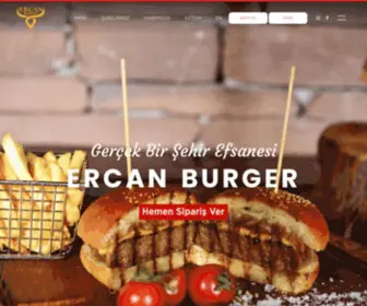 Ercanburger.com(Ercan Burger) Screenshot