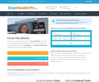 Ercanhavalimani.com(Ercan Havalimanı) Screenshot