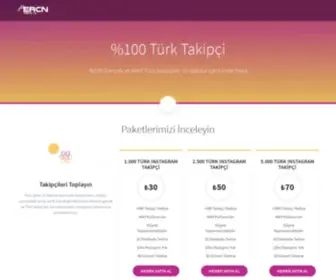 Ercanmedya.site(Instagram Türk Takipçi Satın Al) Screenshot