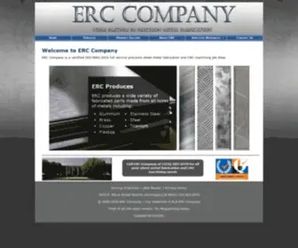 Ercco.com(ERC Company) Screenshot