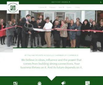 Erchamber.com(Eastpointe-Roseville Chamber of Commerce) Screenshot