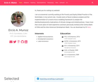 Erciomunoz.org(Ercio A) Screenshot