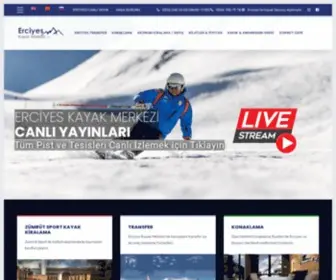 Erciyeskayakmerkezi.com(Erciyes Kayak Merkezi) Screenshot