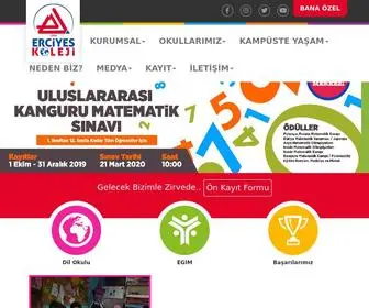 Erciyeskoleji.com(Erciyes Koleji) Screenshot