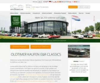 Erclassics.de(Oldtimer zum Verkauf) Screenshot