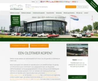 Erclassics.nl(Oldtimers te koop) Screenshot