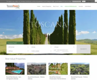 Ercolani.it(Real Estate in Tuscany) Screenshot