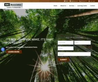 Erctax.com(ERC Associates PLLC) Screenshot