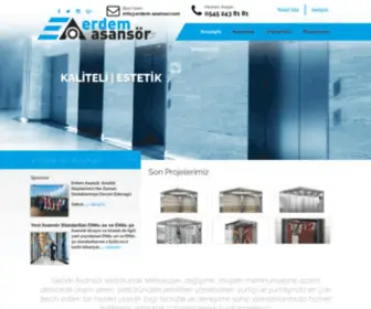 Erdem-Asansor.com(Erdem Asansor) Screenshot