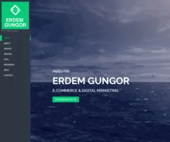 ErdemGungor.com(New Generation Consultancy) Screenshot