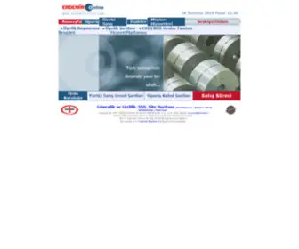 Erdemironline.com(Erdemir Online) Screenshot