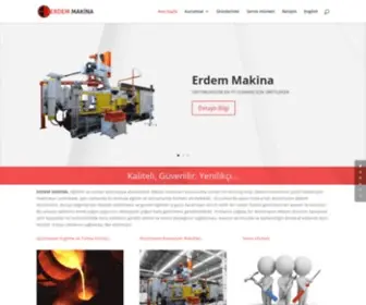 Erdemmakinaltd.com(Erdem Makina) Screenshot