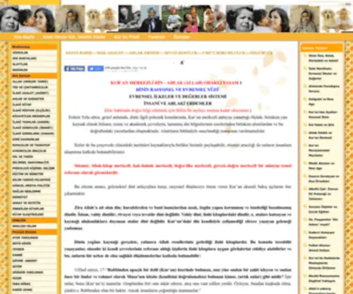 Erdemyolu.com(Ve Kur\'an Merkezli Din) Screenshot