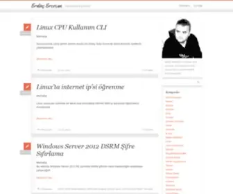 Erdincercosan.com(Erdinç) Screenshot