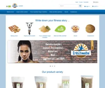 Erdschwalbe.de(Low-Carb Shop) Screenshot