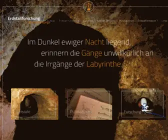 Erdstallforschung.de(Erdstall IGEF) Screenshot