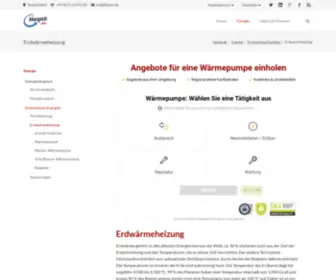 Erdwaerme-Heizung.biz(Erdwärmeheizung) Screenshot