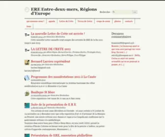 Ere-Asso.net(ERE Entre) Screenshot