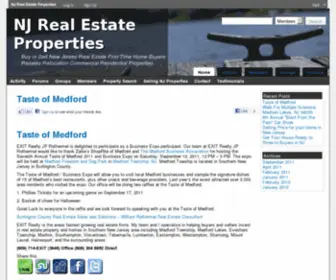 Erealestatenewjersey.com(Medford township) Screenshot