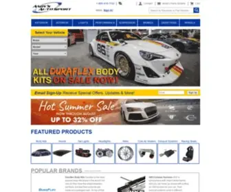 Erebunicorp.com(Andy's Auto Sport) Screenshot