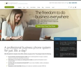 Ereceptionist.eu(Business Phone Systems & Phone Numbers) Screenshot