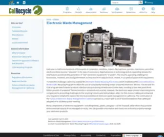 Erecycle.org(Electronic Waste Management) Screenshot