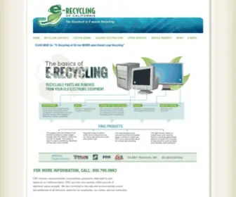 Erecyclingofca.com(E-Recycling of California (ERC)) Screenshot