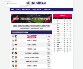 Eredivisie-Stream.net(Free Eredivisie matches) Screenshot