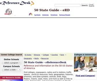 Ereferencedesk.com(50 State Guide) Screenshot